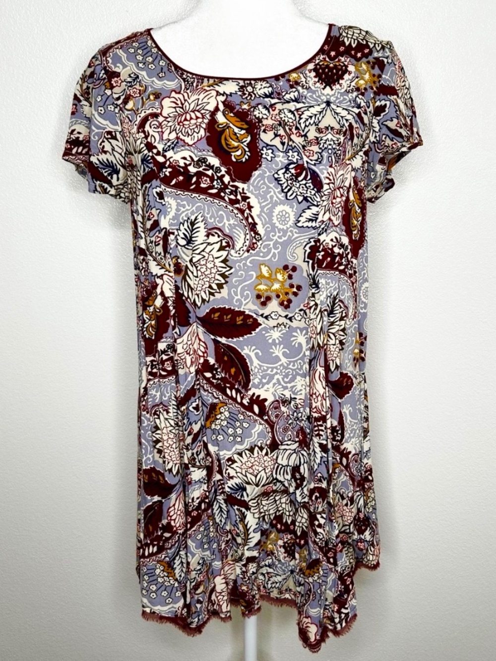 Silence + Noice By Urban Outfitters Womens Floral Shift Mini Dress Size M